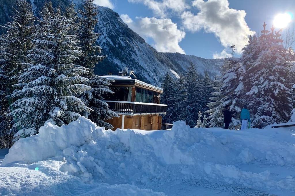 Chalet Robaumont - Grand Chalet Familial Proche Du Centre Et Des Pistes 谷雪维尔 外观 照片