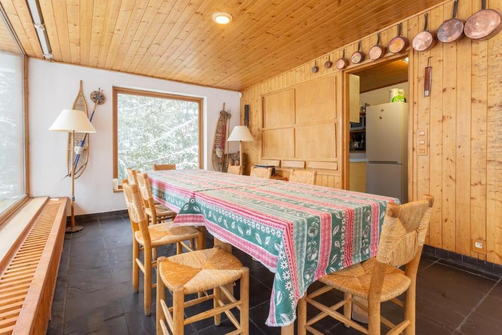 Chalet Robaumont - Grand Chalet Familial Proche Du Centre Et Des Pistes 谷雪维尔 外观 照片