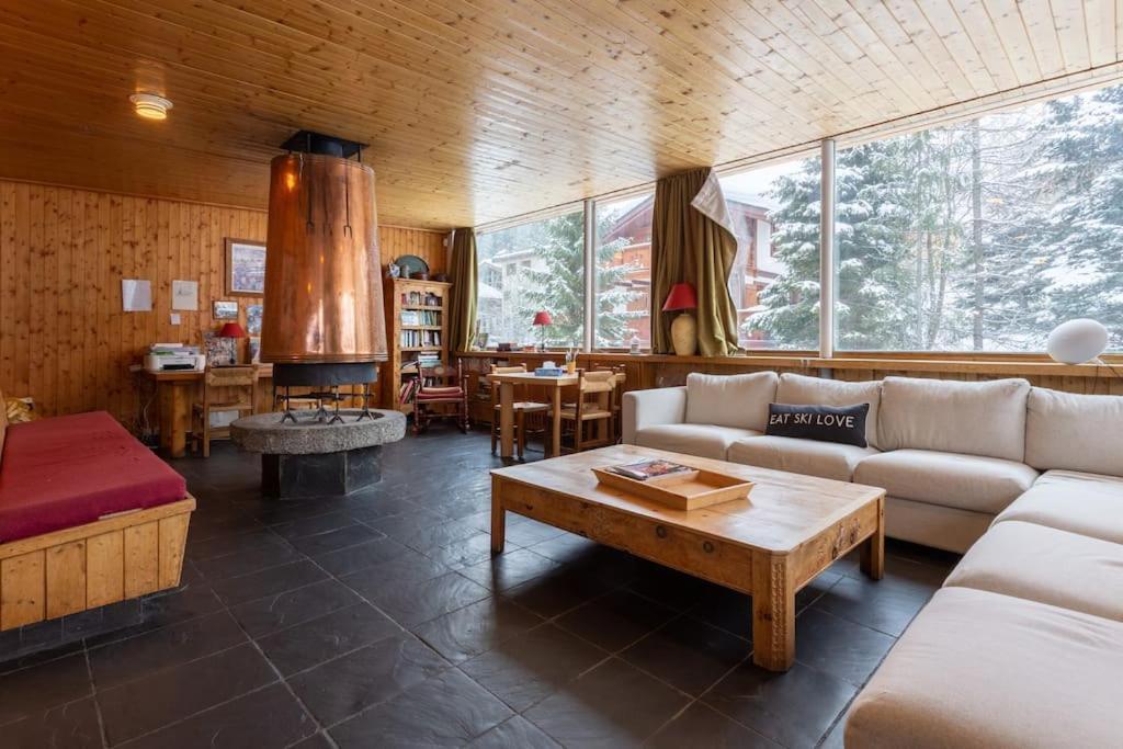Chalet Robaumont - Grand Chalet Familial Proche Du Centre Et Des Pistes 谷雪维尔 外观 照片